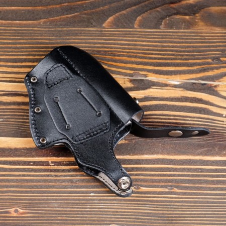 Harmoon holster under PM "Wolf" with a bracket, with a marine, leather-3