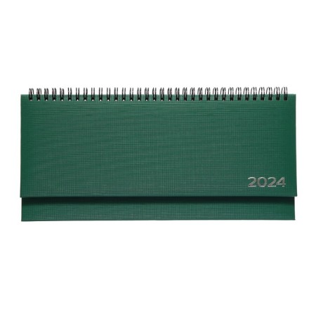 Dated 2024, 294 x 142 mm, 64 sheets, on the crest, attomex.lancaster, solid Balakron cover, block 70 g/m2, green