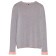 Female jumper in a rubber with ruffles CONTE ELEGANT, size XS, color Light Grey-Peach