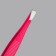 Direct tweezers, narrow, 9 cm, mix color