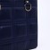 Bag Female Tout with zipper, blue color