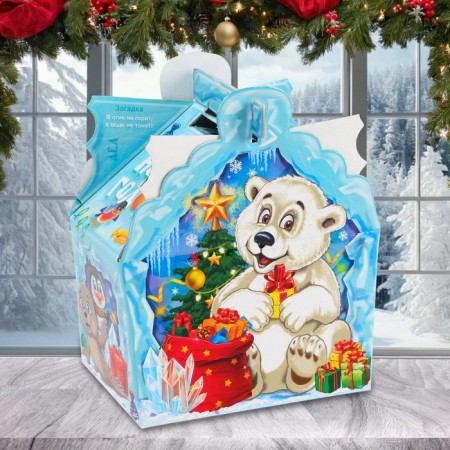 New Year's Gift Box Visiting Mishka 19.3 (233) x 18 x 13 cm