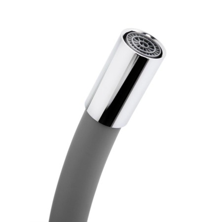 Kitchen mixer Zein Z2115, single -leaf, flexible surge, cartridge 40 mm, gray/chromium-5