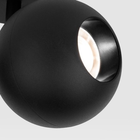 Lamp Ceiling accent Elektrostandard, Ball LED 12 W, 100X100X192 mm, IP20, black color-5