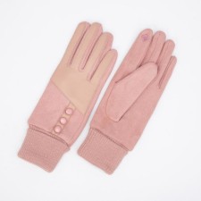 Gloves are female, dimensionless, without insulation, the color of the powder