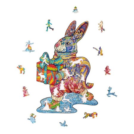 Figure puzzle "Rabbit", size m-1