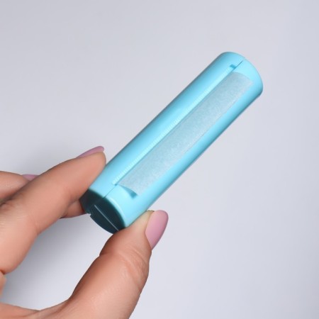 Leaf soap, in roll, d 2.3 × 9 cm, 120 cm, blue color-8