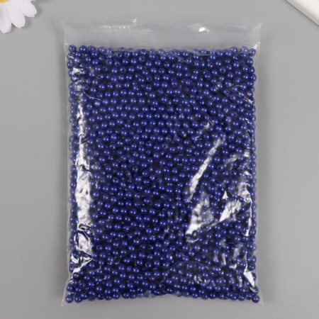 A set of beads "Pearls" d 6 mm, 250 grams, pale blue-2