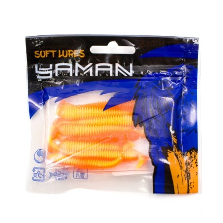 Vibro-high-high Yaman Pro Betta, 8.9 cm, color #25-Sunshine, packaging 8 pcs.-2