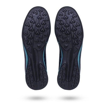 BUTS football ATEMI SBA-003 Turf Junior, gray/turquoise, size 37-9