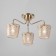 Laurah Laura 3x60W E27 Gold 54x54x29 cm.