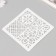 Tile stencil 15x15 cm