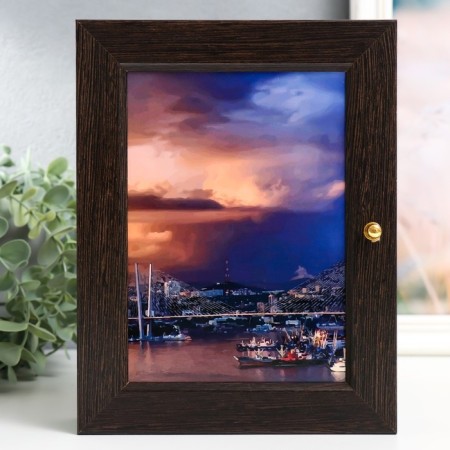 Klyno "Vladivostok" 17x22 cm, wenge
