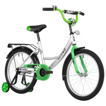 Cycling 20 "Novatrack Vector, silver color-1
