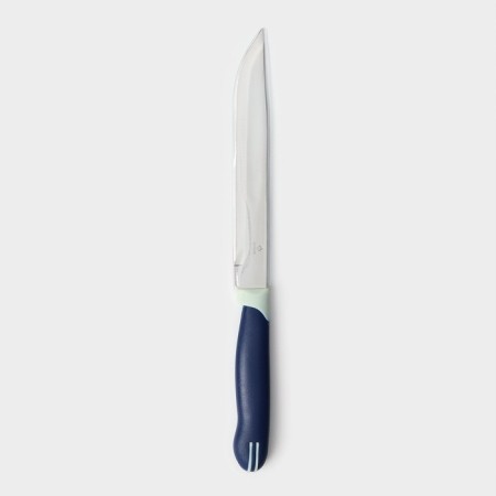 Knife Kitchen shade "Straip", blade 15 cm, blue color-4