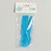 Plastic forks, 6 pcs., Blue color