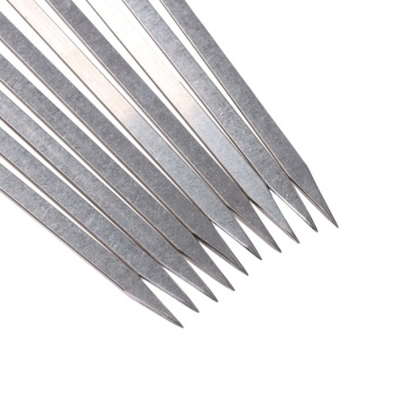 Set of shampoos -spaces, 10 pcs, 40 cm, width - 5 mm, thickness - 1.4 mm-1