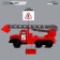 Metal truck "Ural" Fire Guard ", inertia, scale 1:43
