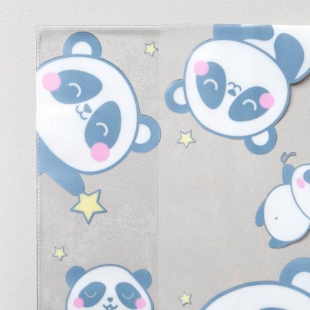 Panda notebook cover, 34.7 x 21.1 cm-3