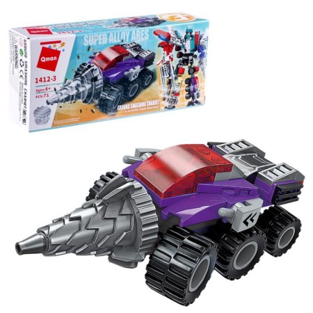Designer Robot Transformer, 6 species, mix-2