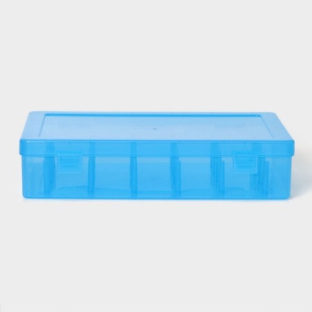 Organizer for storing threads, 24 cells, 28 × 19.5 × 6 cm, color mix-8