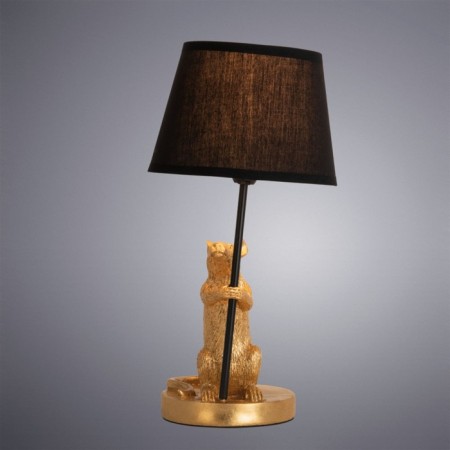 Gustav table lamp, 1x40W E14, color gold-1
