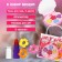 Cosmetics set for the girl "Shell", handbag