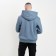 Male sweatshirt was formed, the color is tourmaline, size 56