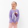 Long sleeve T-shirt "Cold Heart", Disney, height 122-128, lilac