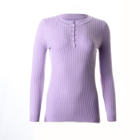 Female jumper minku, lilac color, rr 42-44-6