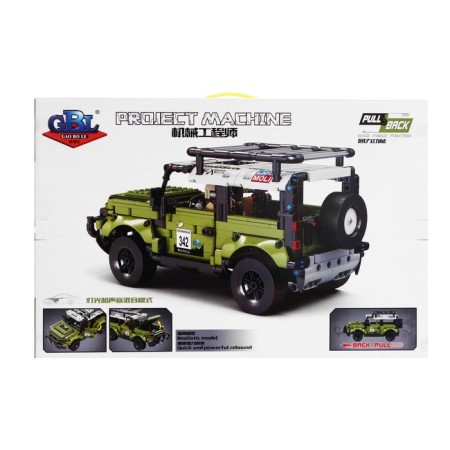 The designer inertial “SUV”, collectible model, 696 parts-5