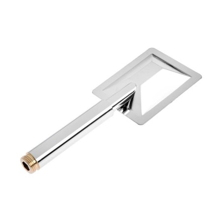 Shower Lake Zein Z423, 1 mode, rectangular, polished stainless steel-3