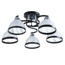 ARISA chandelier 5he27 40W Black 56x56x22 cm Bayerlux