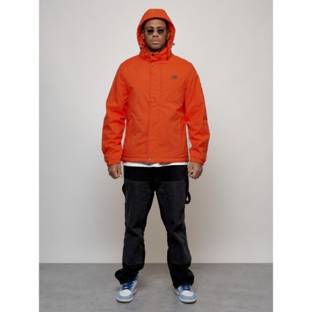 Sports male jacket, size 56, orange color-7