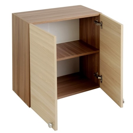 Hinged cabinet, 600 × 626 × 290 ash shimo dark/ash shimo bright-2
