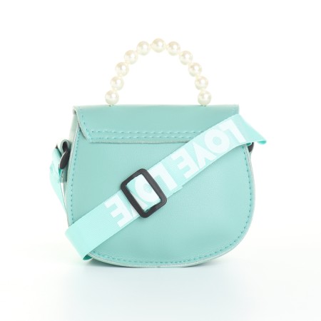 Baby bag on a valve, green color-1