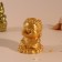 Buddha stand for incense 5.5x6.5x7 cm golden