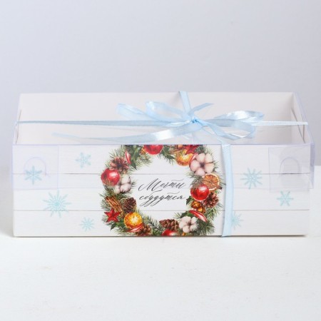 Happy New Year cupcake, 23 x 16 x 7.5 cm, New Year-1