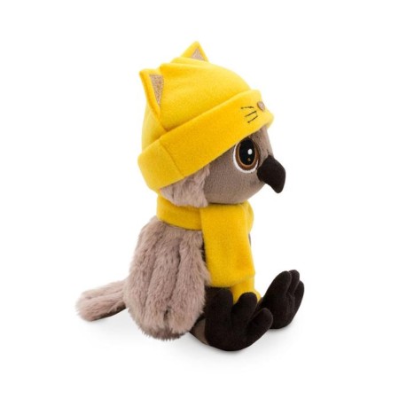 Soft toy "owl Sonya", in a hat of a kitten, 20 cm-2
