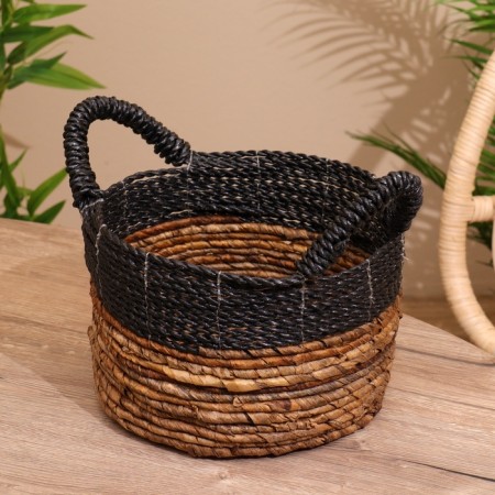 Wicker basket 25x25x27 cm-1
