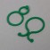 Set of mounts for plants, 4 x 3 cm, set 30 pcs, "Greengo