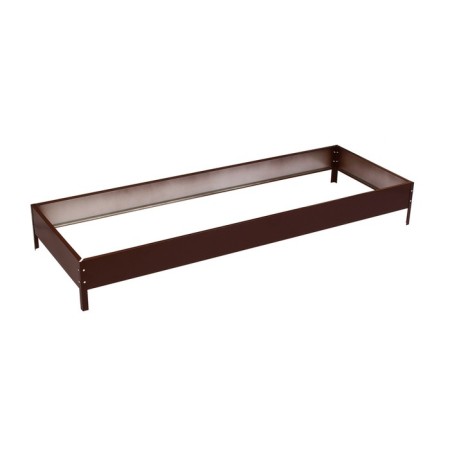 Glocked bed, 195 × 70 × 15 cm, brown, Greengo-7