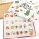 Set for creating bracelets "Advent Calendar" New Year, 24 items, red-green in gold