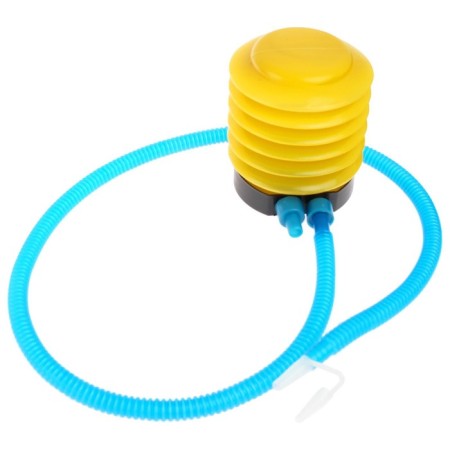 Half -sphere bosu gymnastic, with a pump, 46x20 cm, blue color-3