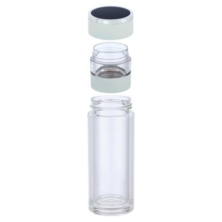 Thermos-cabinet, 420 ml, with thermometer, white-1