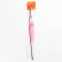 Domesticon-pound with a soft ball and fur tail, pink