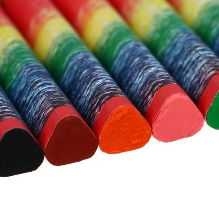 Loads wax 12 colors "crumb", triangular-3