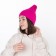 Female cape demi-season, raspberry color, size 52-56