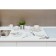 Tea steam porcelain Wilmax, 2 items: a cup 220 ml, a saucer d = 14.2 cm, white color
