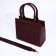 Female bag Textura, tout, medium size, burgundy color